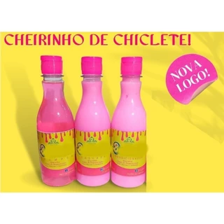 Kit Shampoo, Condicionador e Mascara 3x300ml Hidratação e Nutrição Cheiro de Chiclete NOVA FORMULA