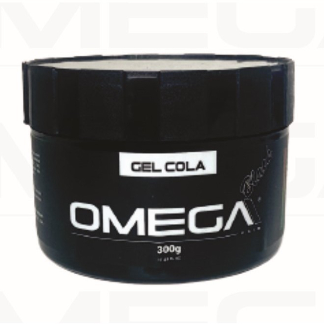 Gel Cola BLACK Volume Capilar 300g Omega Hair | Shopee Brasil