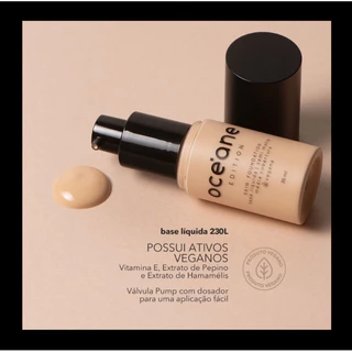 BASE SKIN FOUNDATION OCEANE - BASE LÍQUIDA VEGANA - SEMI MATTE