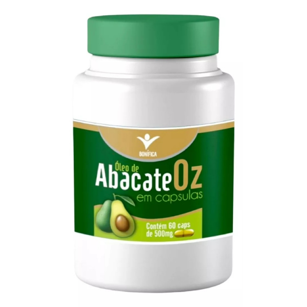 Suplemento Com Óleo De Abacate Ozonizado Anti inflamatorio 60 Caps - Original