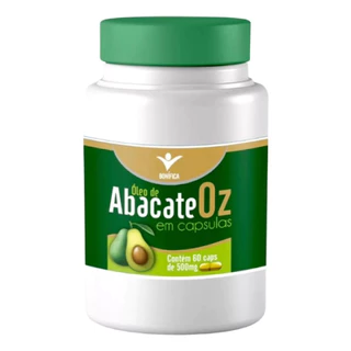 Suplemento Com Óleo De Abacate Ozonizado Anti inflamatorio 60 Caps - Original