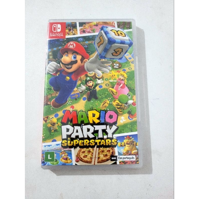 Mario Party Superstars Nintendo Switch Novo Lacrado