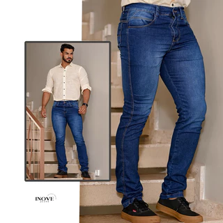 Calça Jeans Masculina Slim com Elastano Premium Jeans Direto da Fabrica Inove Jeans