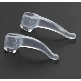 3 pares Trava Gancho Antiderrapante Para Haste Óculos Silicone