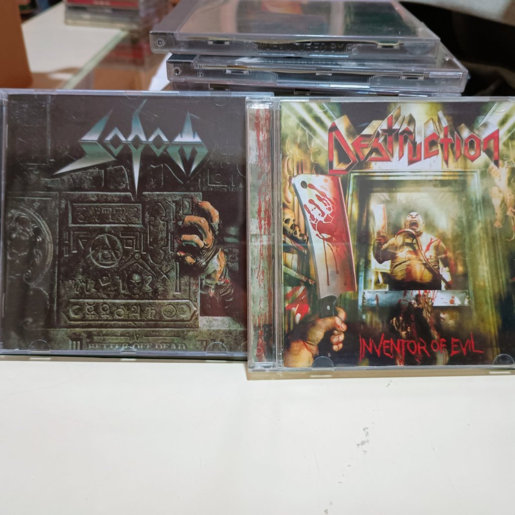 Cds Destruction - Inventor of Evil/Sodom - Better Off dead (Vide ...