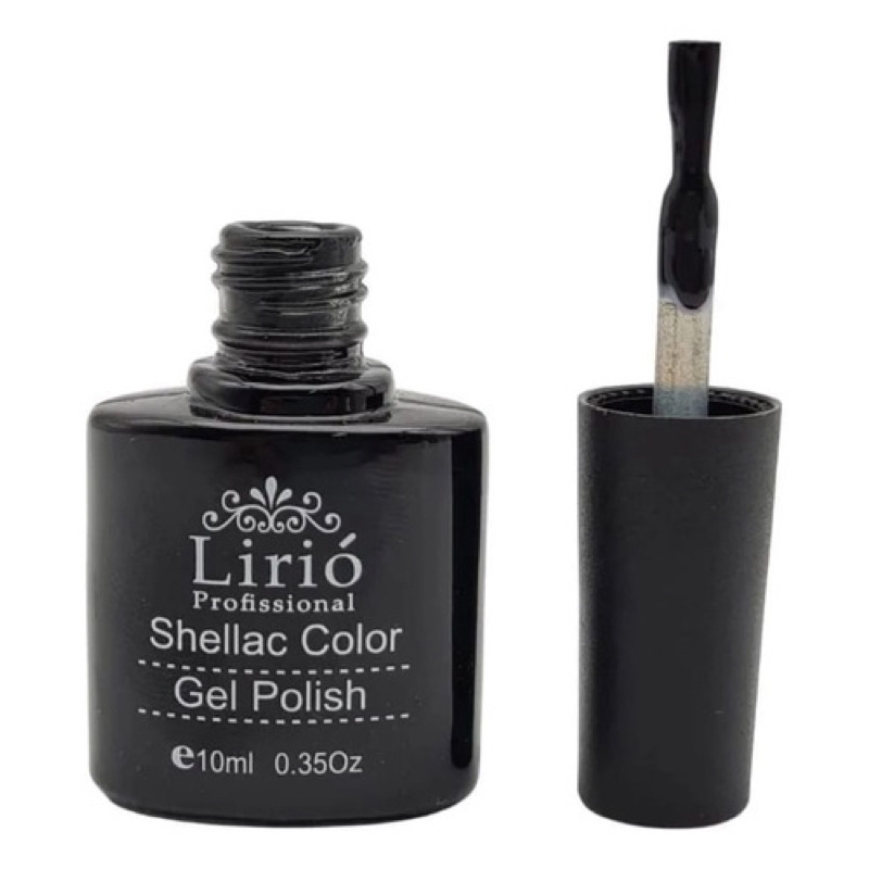 esmalte preto lírio super cobertura secagem cabine led uv