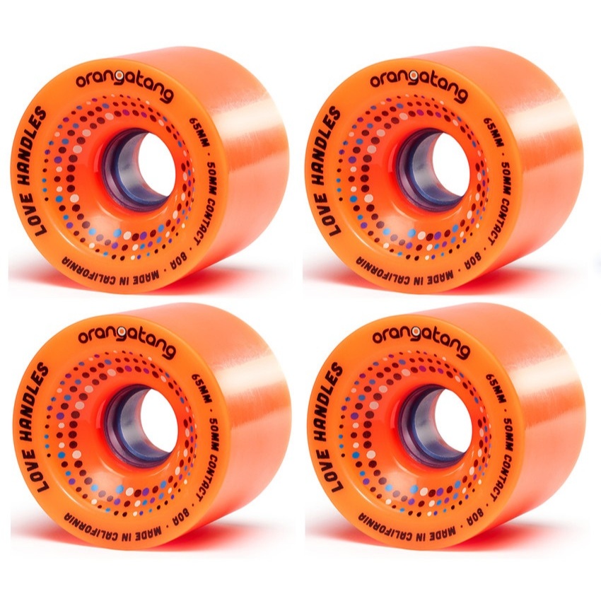 Rodas Orangatang Love Handles 65mm 77a 80a Cruiser / Skate