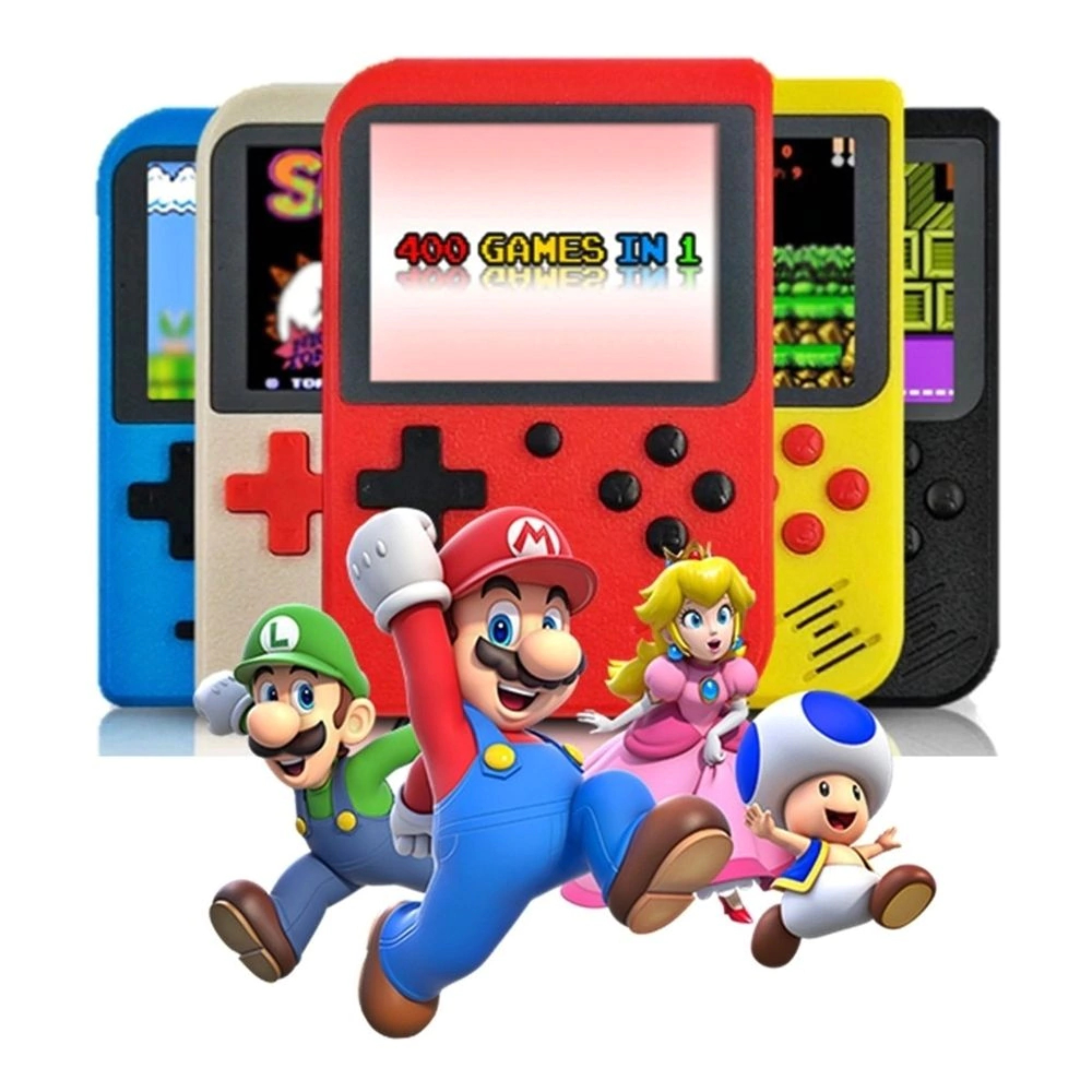 Video game Portátil com 400 Jogos Retro