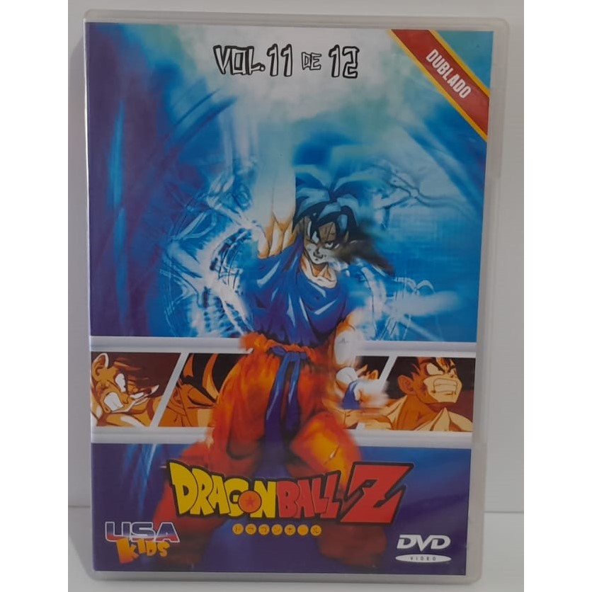 DVD Dublado da Série Anime Dragon Ball Z - Volume 11 - USA Kids