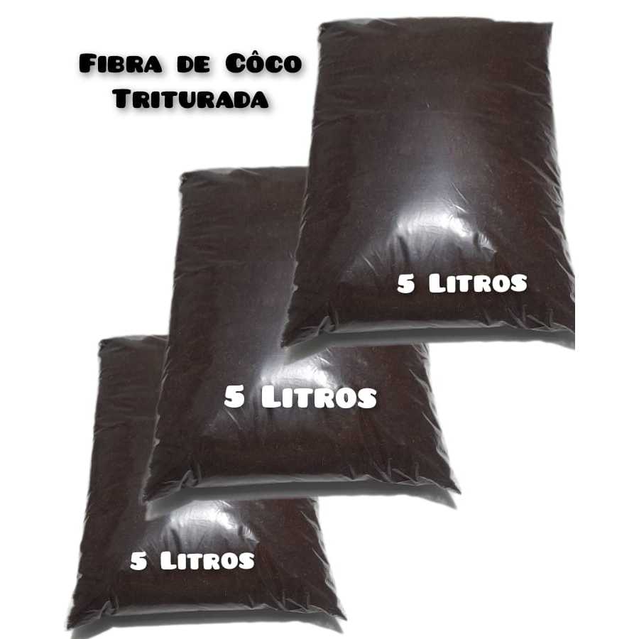 15L Substrato Fibra de Côco TRITURADA