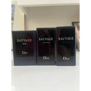 MINIATURA DE PERFUME SAUVAGE ORIGINAL 10ml cada