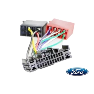 Chicote De Som Para Radio Original Ford Ranger Ecosport 2013 acima e Ford Ka 2015 - 2017