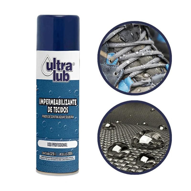 Impermeabilizante De Tecidos 325ML Para Sofás Tênis e Tapetes - ULTRALUB
