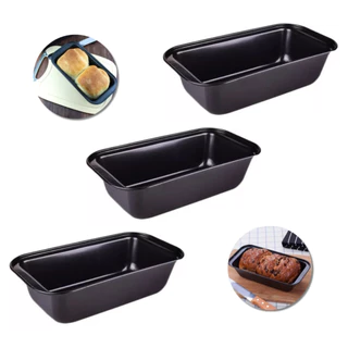 Kit 3, 2 ou 1 Forma Para Pão E Bolo Assadeira em Aço Antiaderente 27cm Cozinha