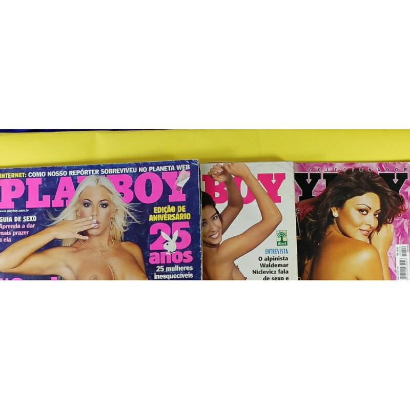 Coleção Revista Playboy (juliana Paes Deborah Secco Sheila Supersurf)