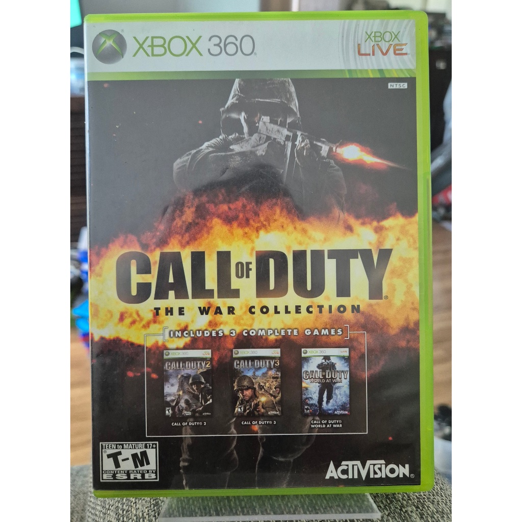 Call of Duty The War Collection Xbox 360 Call of Duty 2, 3 e World at War