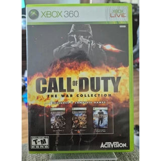 Call of Duty The War Collection Xbox 360 Call of Duty 2, 3 e World at War