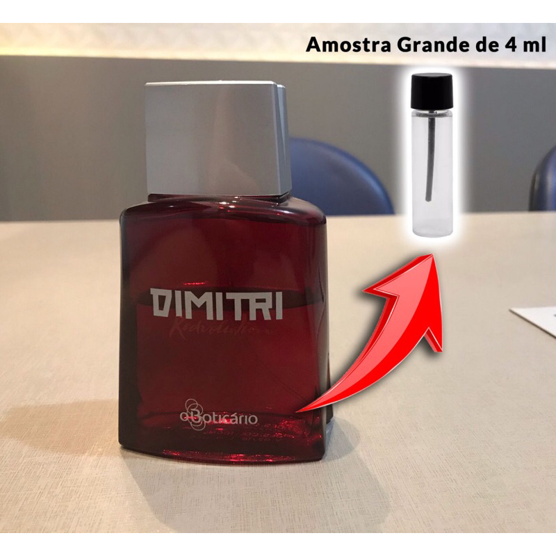 Perfume Dimitri Redvolution - Relíquia - Amostra de 4 ml | Shopee Brasil