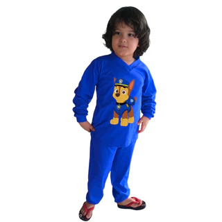Pijama Infantil  Masculino Patrulha Canina Personagem Manga Longa e Calça em Oferta na Shopee