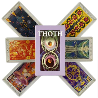 Baralho de Tarot de Thoth, de Aleister Crowley, oráculo, thelema