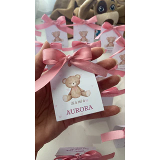 Lembrancinha Chá de Bebê - 40 unidades vela perfumada de urso