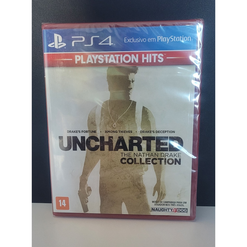 Uncharted The Nathan Drake Collection Hits Mídia Física (Lacrado ...