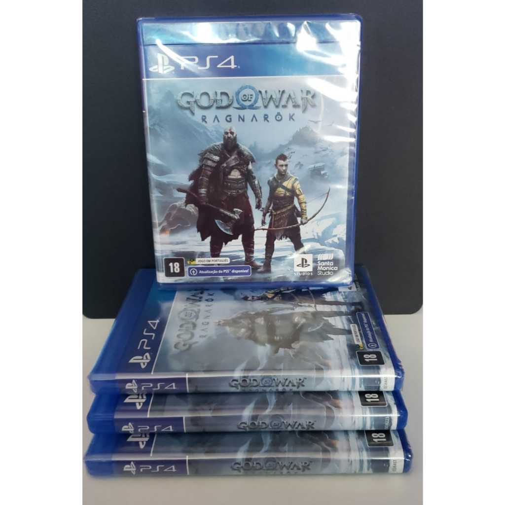 God Of War Ragnarok Ps4 Mídia Física (Lacrado)