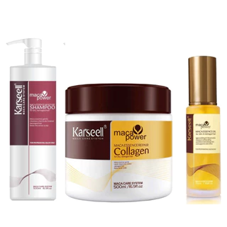 KIT KARSEELL SHAMPOO+ÓLEO+MÁSCARA