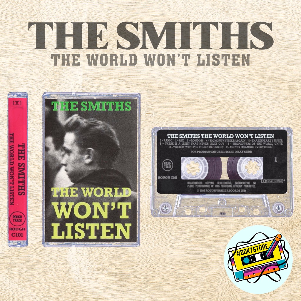 Fita K7 - The Smiths (FanMade) | Shopee Brasil