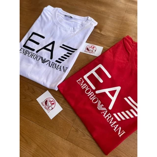 Camiseta Masculina Algodão Camisa Peruana Armani 40.1 EA7 Emporio Armani