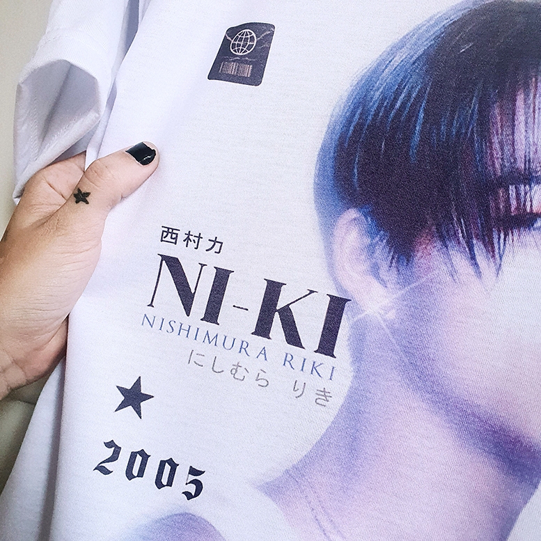 Camiseta Unissex ENHYPEN NI-KI 'Nishimura Riki' JAY 'Park Jong