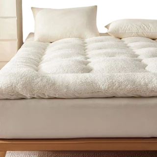 Pillow Top Protetor de Colchão Macio 400 Fios Soft Pele de Carneiro King Queen Casal