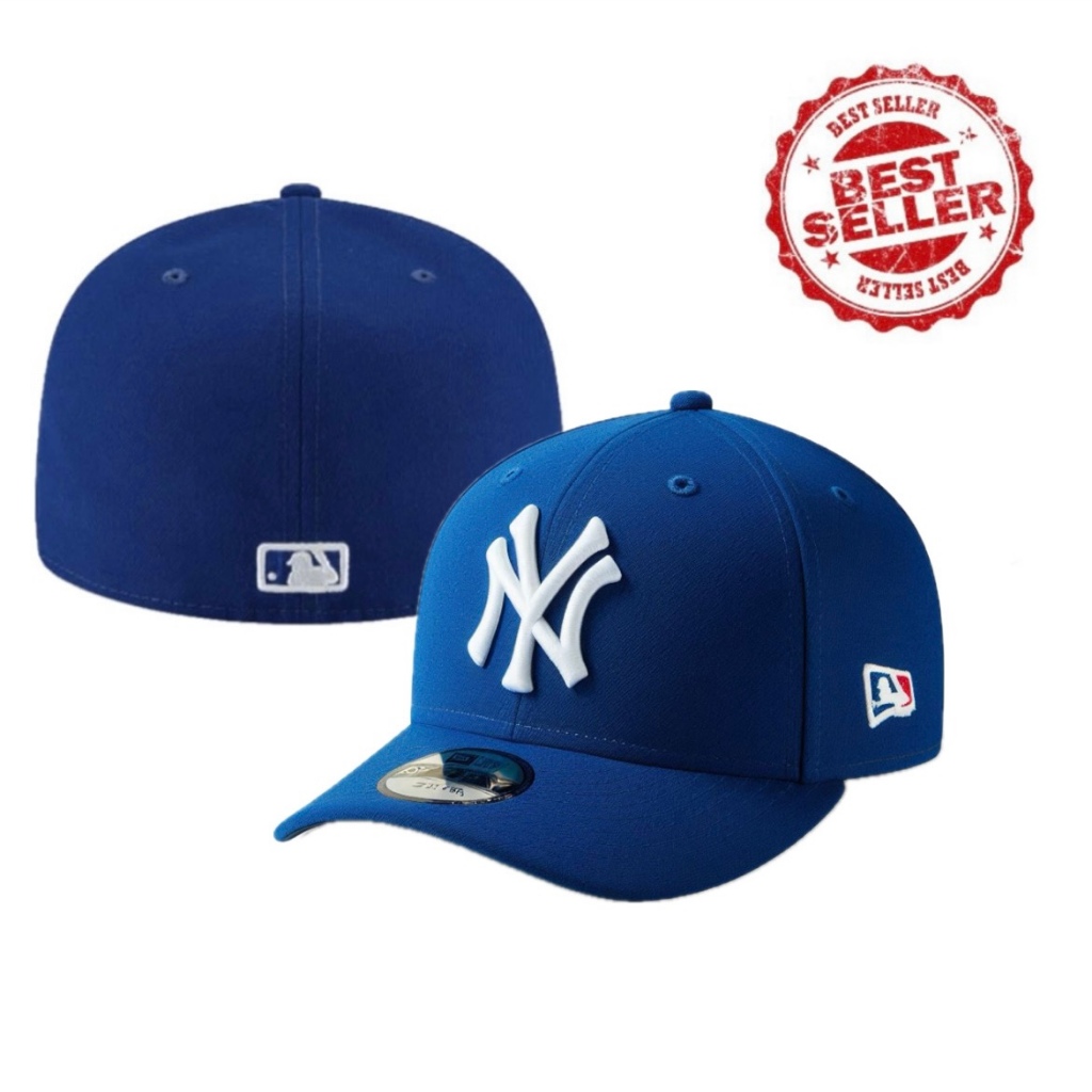 Boné Aba Curva New York MLB Fechado ou Ajustável