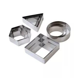 CORTADORES GEOMÉTRICOS 12 PÇS