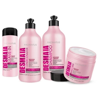 Kit Capilar Hidratação Cabelos Reduz Volume Facinatus Cosméticos