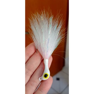 Isca Artificial JIG xuxinha Sintético Branco