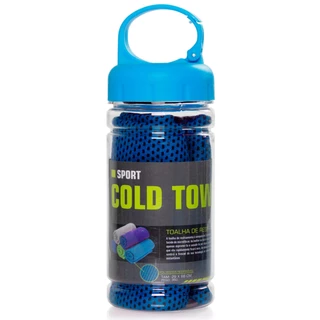 Toalha Rosto Academia Esportiva Microfibra Seca Rápido Refrescante + Estojo