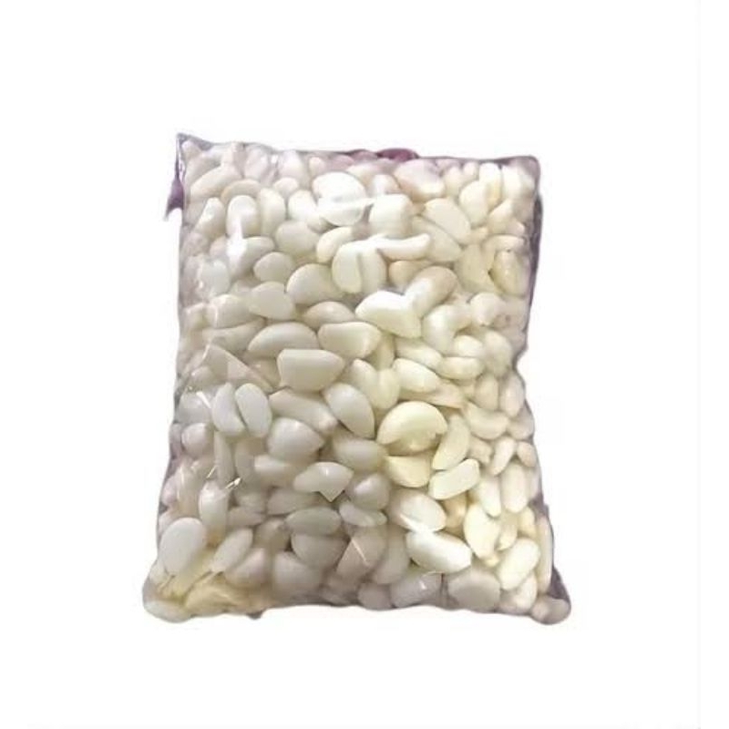 Alho Roxo Descascado Natural Pacote 1kg | Shopee Brasil