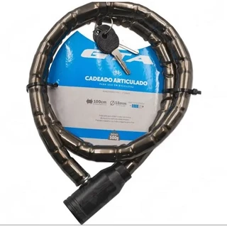 Cadeado Anti Furto Articulado 18x100cm Bicicleta Moto - GTA