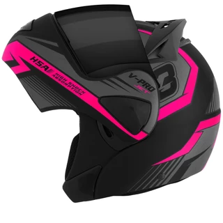 Capacete Moto Escamoteável Robocop Pro Tork V-pro Jet 3 Feminino Masculino Confortável Adultos