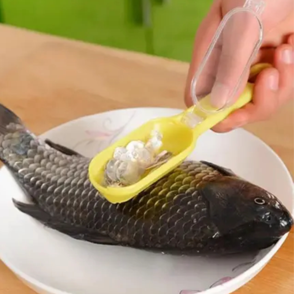 Descamador De Peixe Profissional Sem Sujeiras C/reservatório