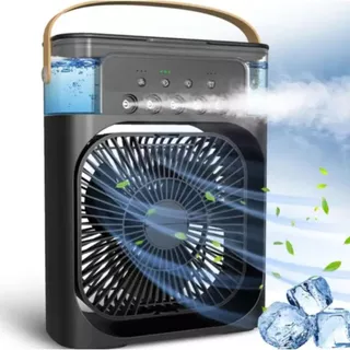 Mini Ar Condicionado Climatizador E Ventilador Portátil Usb 600ml