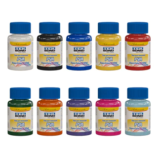 10x Tintas Pva Fosca P/ Artesanato 37ml (escolha as cores)
