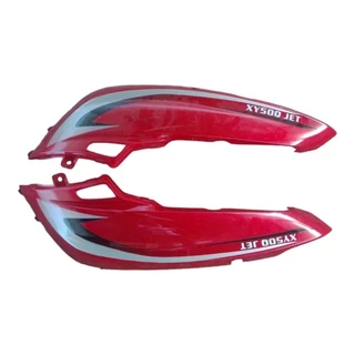 Kit Carenagem Rabeta Lateral Shineray Jet50 Vermelho ORIGINAL