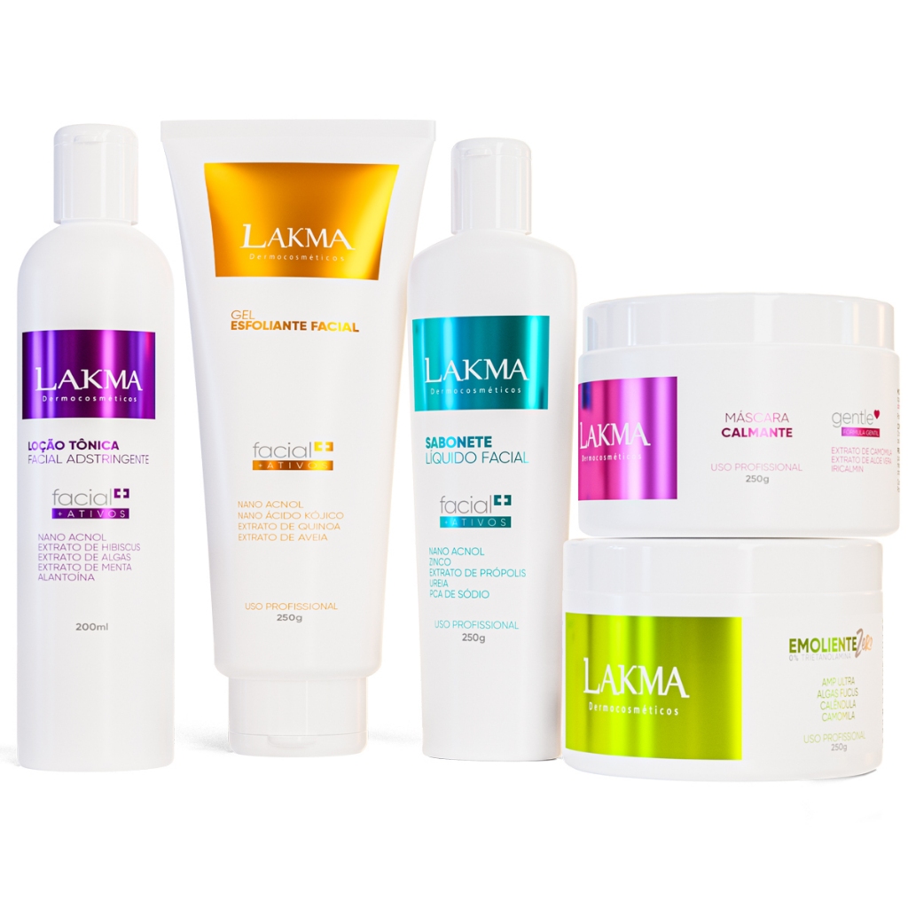 Pele's Ceramiron Lakau & Mahina セット新着です！ Kit Limpeza De Pele Profunda Profissional Lakma 5 Itens (Emoliente