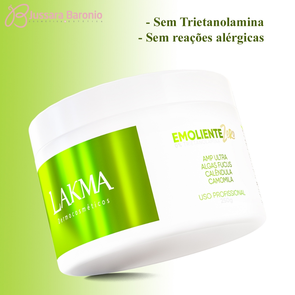Kit Limpeza De Pele Profunda Profissional Lakma 5 Itens (Emoliente