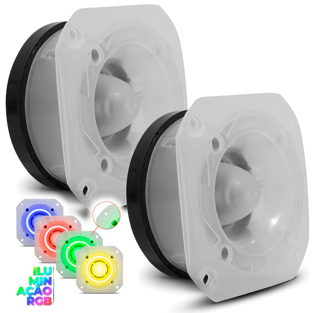 Par Super Tweeter 100w Rms Champion Twitter Rgb Cor Tuiter Twiter Som ...