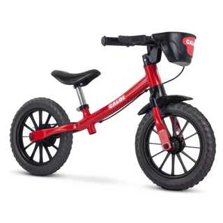 Bicicleta Infantil Balance Vermelha Nathor - Caloi a Partir de 2 anos
