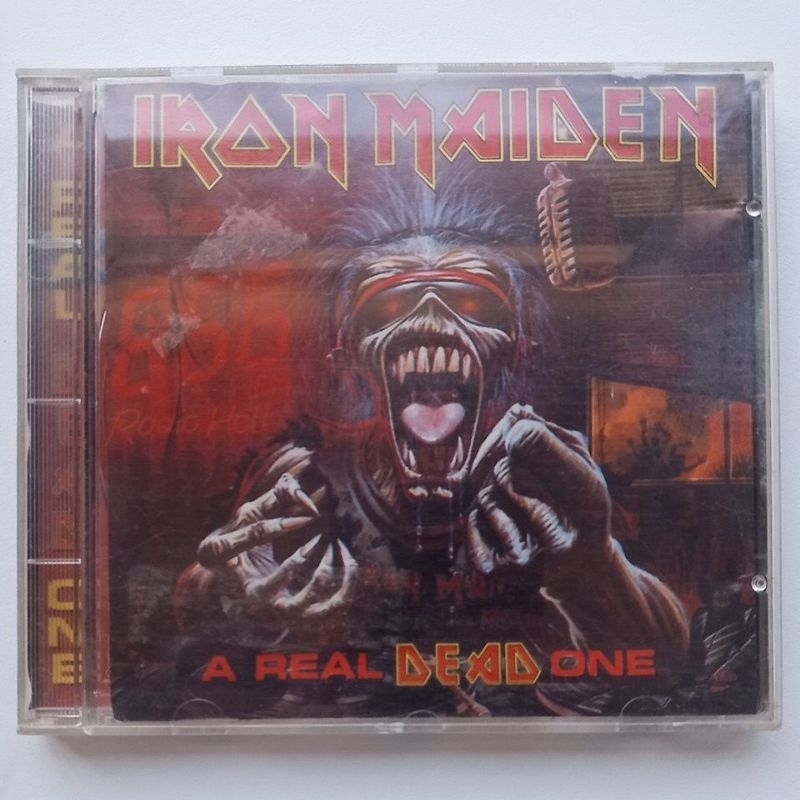 Cd Iron Maiden a real dead one | Shopee Brasil