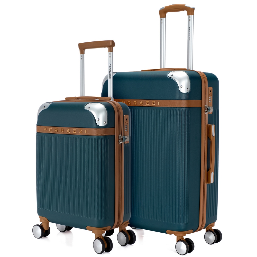 Conjunto de Malas De Viagem Rígidas Reforçadas em Abs 4 Rodinhas 360º